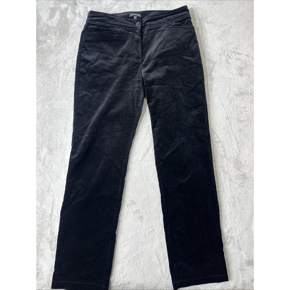Eileen Fisher Velvet Straight Leg Pants Womens XS